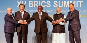 BRICS-Treffen 2023 in Südafrika | Bild: picture alliance / Newscom | Gianluigi Guercia