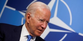 US-Präsident Joe Biden auf dem NATO-Gipel in Madrid im Juni 2022 | Bild: Reuters / Jonathan Ernst