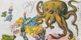 Europa 1878, Karikatur von Augusto Grossi (1835-1919) | Creative Commons, CC BY 4.0